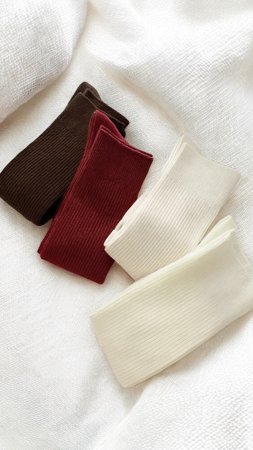 Ribbed Over-Knee Socks