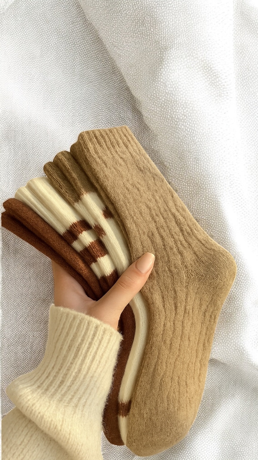 Autumn Quartet Socks - 4 Pairs