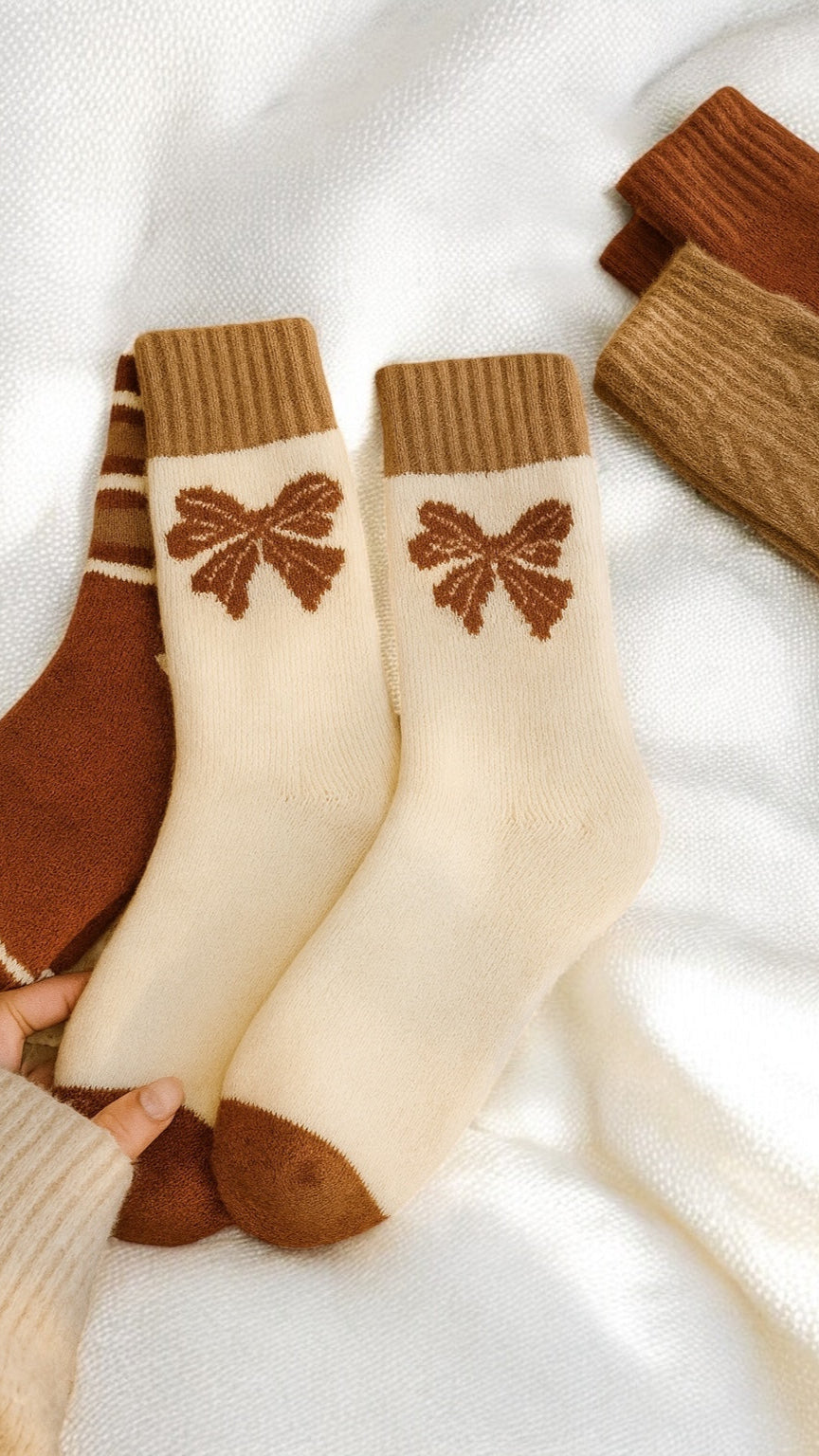 Autumn Quartet Socks - 4 Pairs