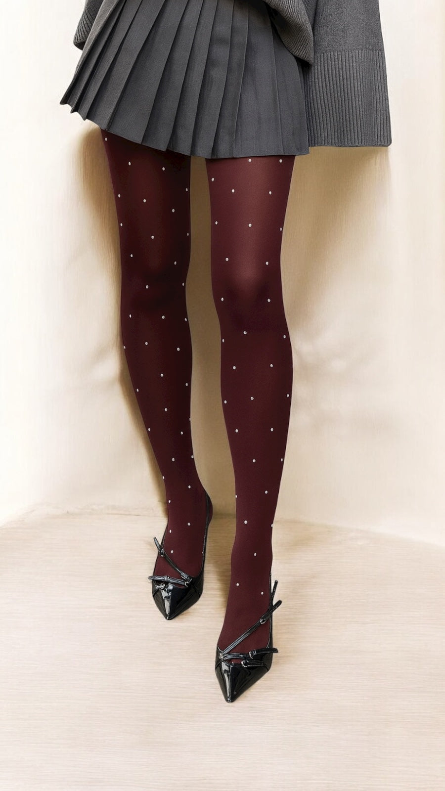 Crystal Dot Tights - 80D