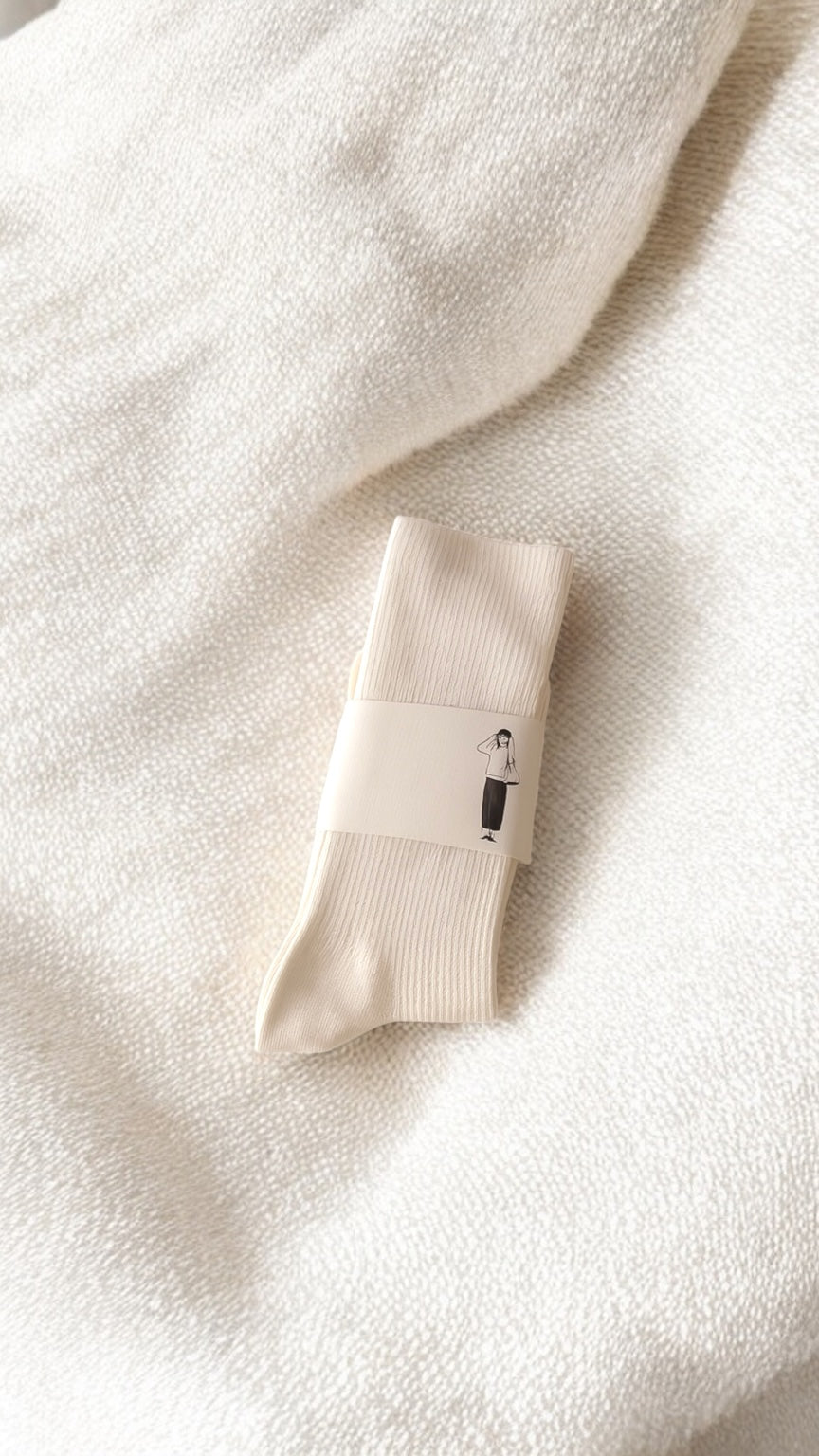 Pure Rib Socks