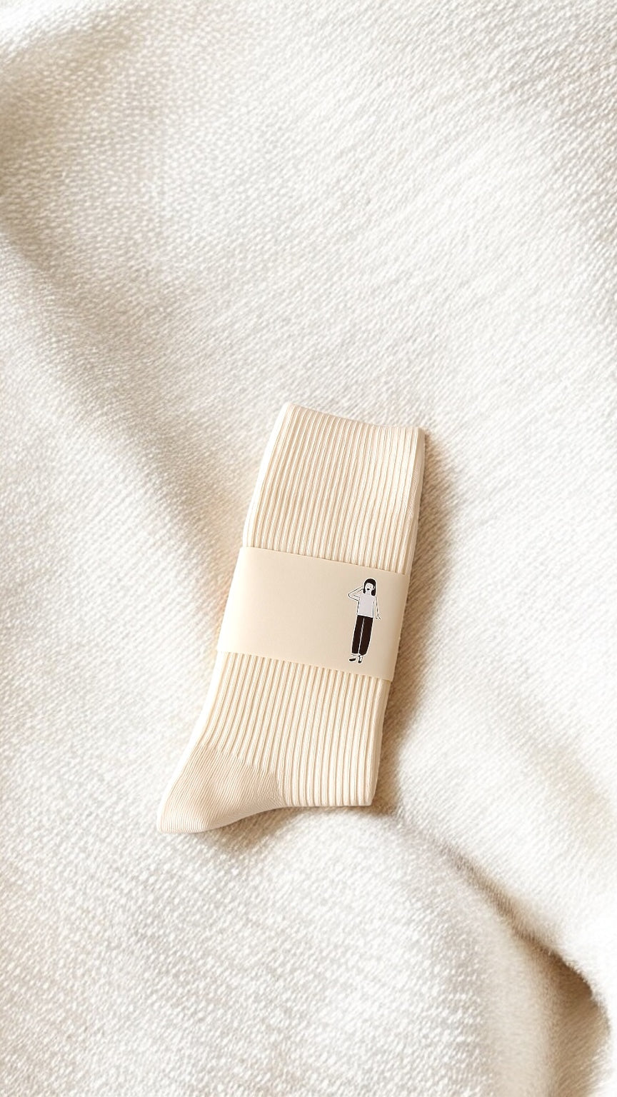 Pure Rib Socks