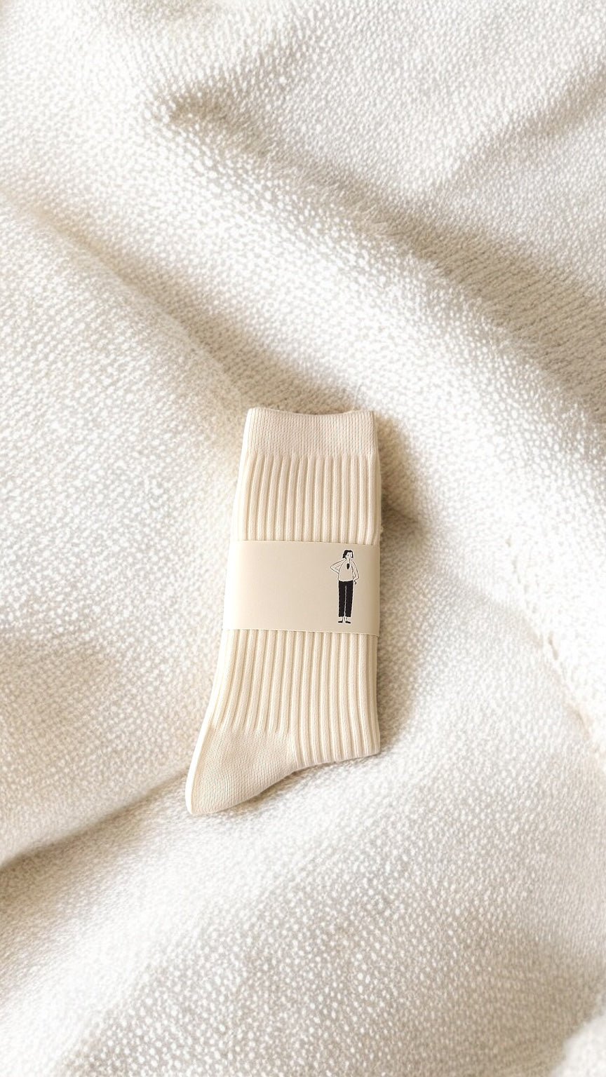 Pure Rib Socks