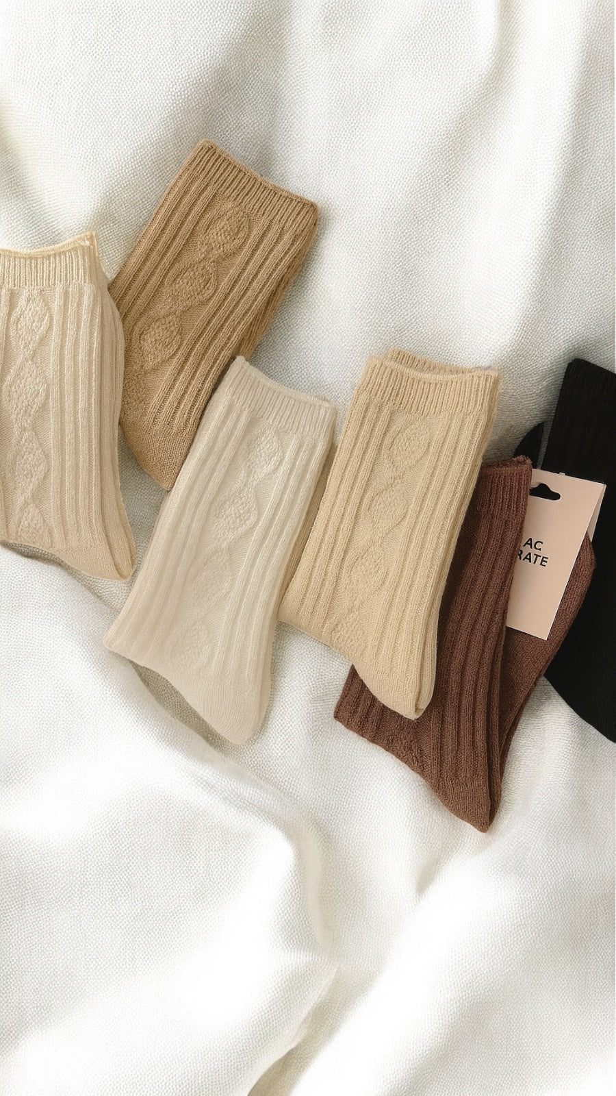 Willow Knit Socks - 3 Pairs