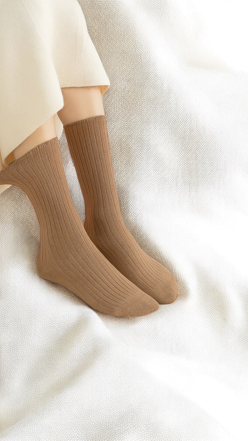 Color Rib Socks - 10 Pairs