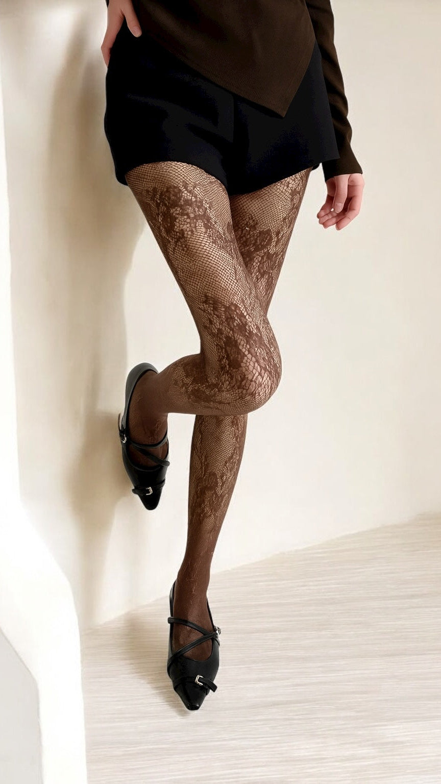 Lace Mesh Tights