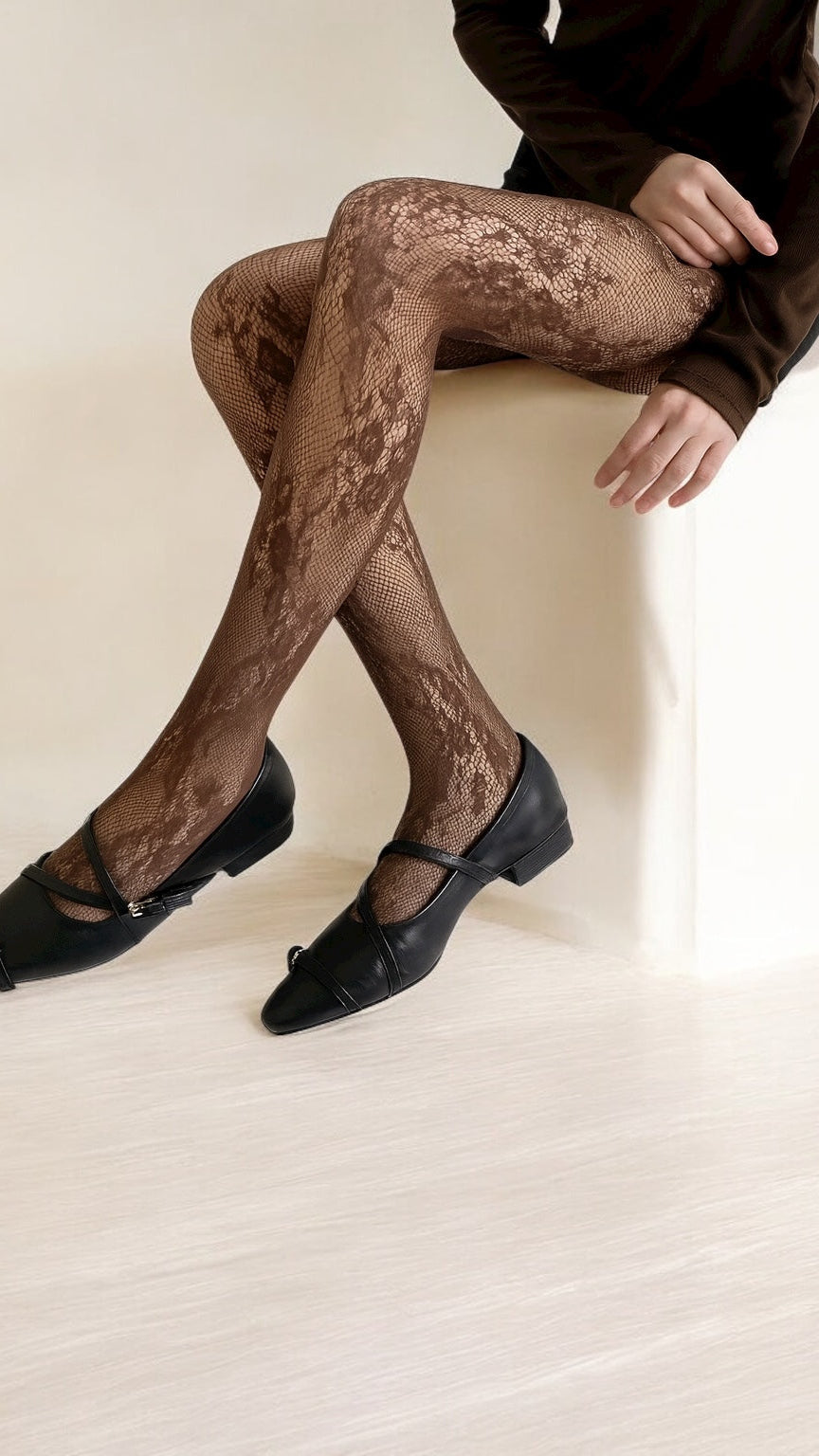 Lace Mesh Tights