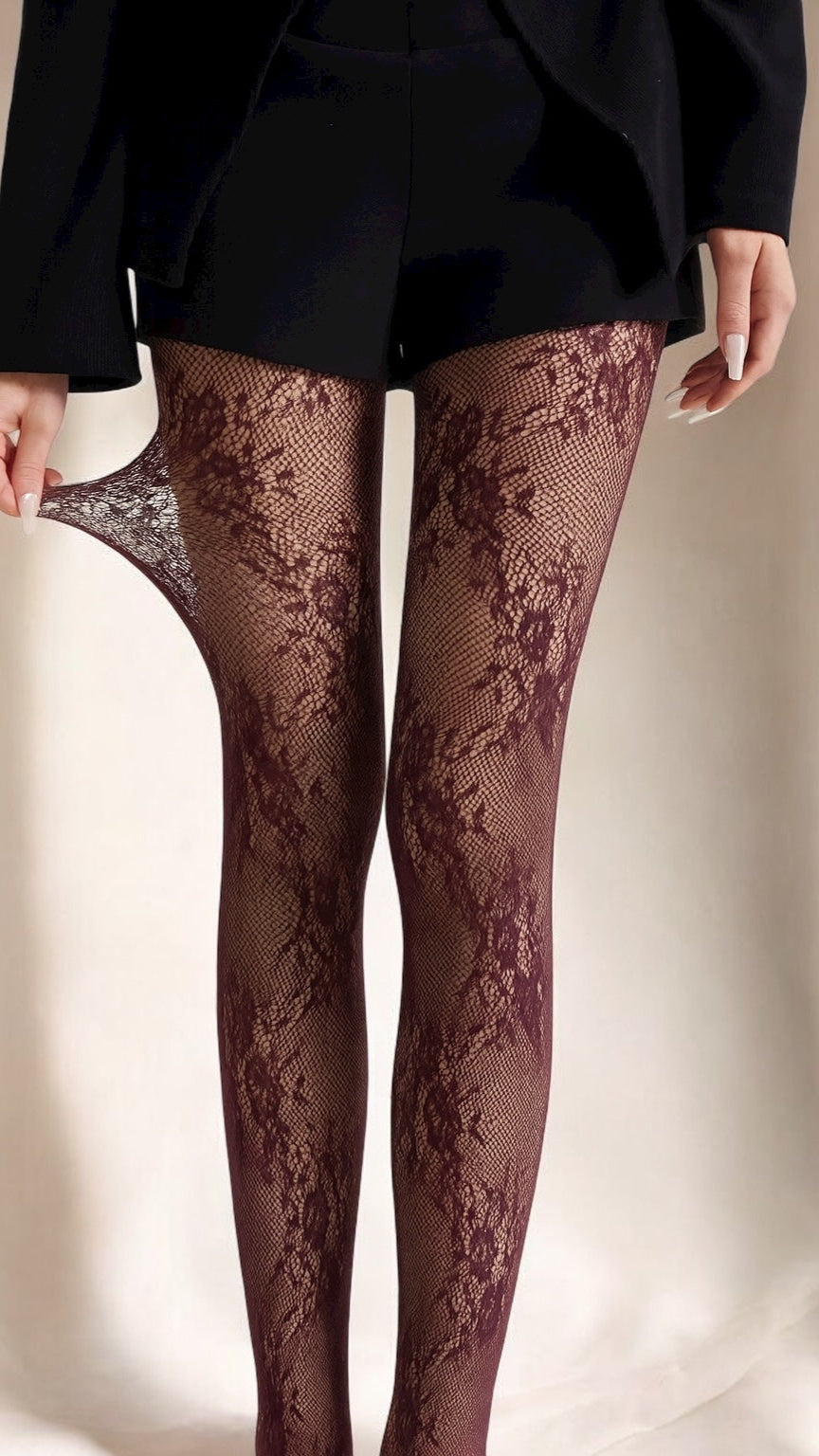 Lace Mesh Tights